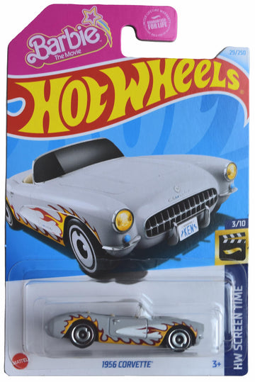 Hot Wheels 1956 Corvette, HW Screen Time 3/10 [Gray] 29/250