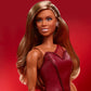 Barbie Tribute Collection Laverne Cox Doll, Collectible Doll Wearing Layered Look with Glittery Bodysuit and Tulle Gown, Gift for Collectors