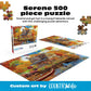 Buffalo Games - Autumn Lake House - 500 Piece Jigsaw Puzzle for Adults