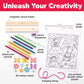 Faber-Castell Paint by Number Fairy Friends Pets - Kids Watercolor Fairies Toys for Ages 6-8+