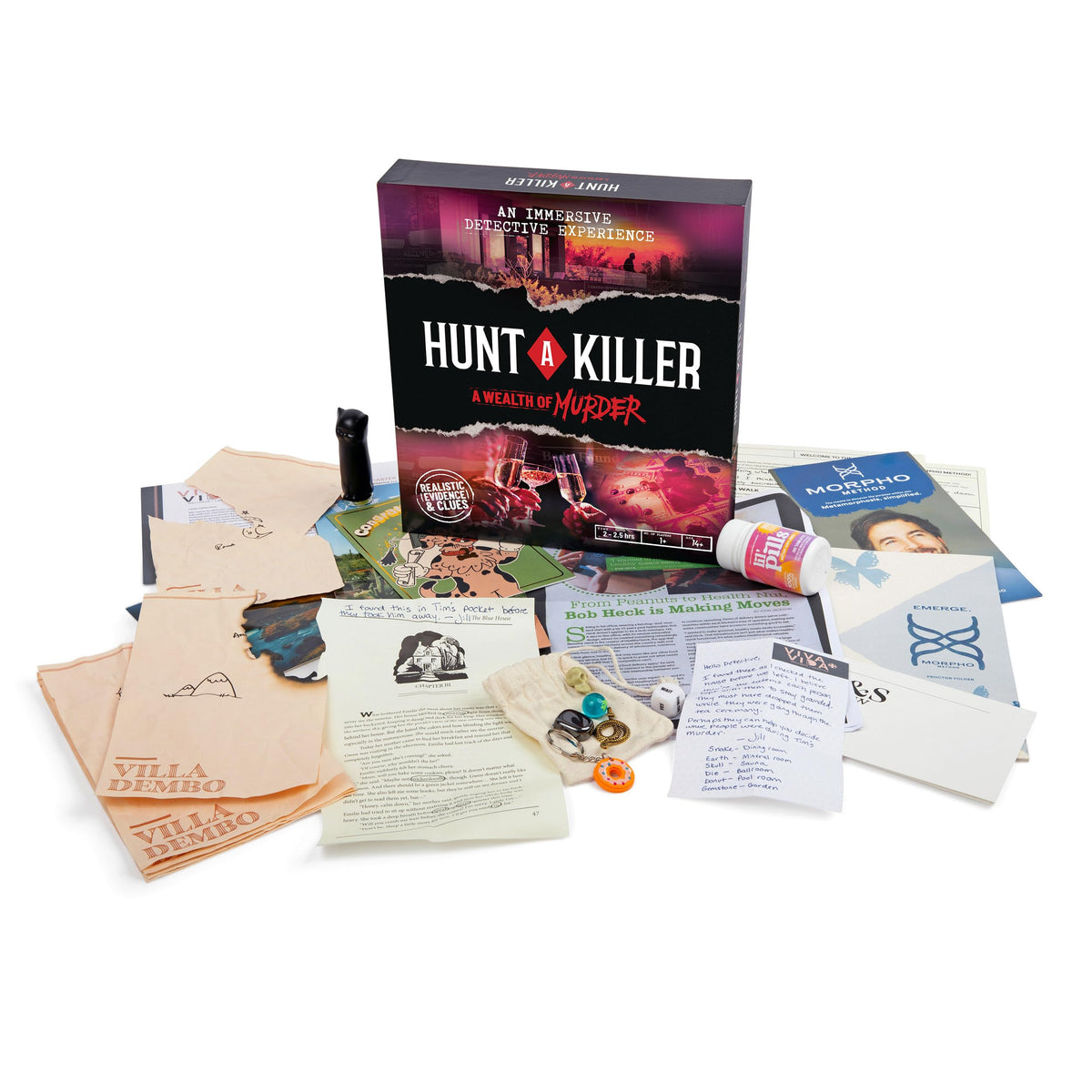 Hunt A Killer: A Wealth of Murder, an Immersive True Crime Experience