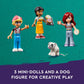 LEGO Friends Heartlake City Café Shop Toy for Kids, Bakery Building Set, Birthday Gift Idea for Girls and Boys Ages 6 Years and Up with 3 Mini Dolls