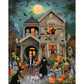 Bits and Pieces 4 Jigsaw Puzzle Set 500 Piece Puzzles for Adults, 4-in-1 Halloween Puzzles Set - Large 16" x 20" Jigsaw Puzzles 500 Pieces - Haunted