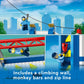 LEGO City Police Training Academy 60372, Station Playset with Obstacle Course, Horse Figure, Quad Bike Toy and 6 Officer Minifigures, for Kids Ages 6