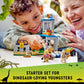 LEGO Jurassic Park Velociraptor Escape 76957 Learn to Build Dinosaur Toy for Boys and Girls; Gift for Kids Aged 4 and Up Featuring a Buildable