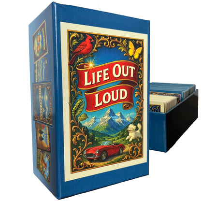 Life Out Loud: The Storytelling Card Game for Friends & Family | Real Stories, Big Fun, Unforgettable Nights | 3-8 Players, Ages 17+