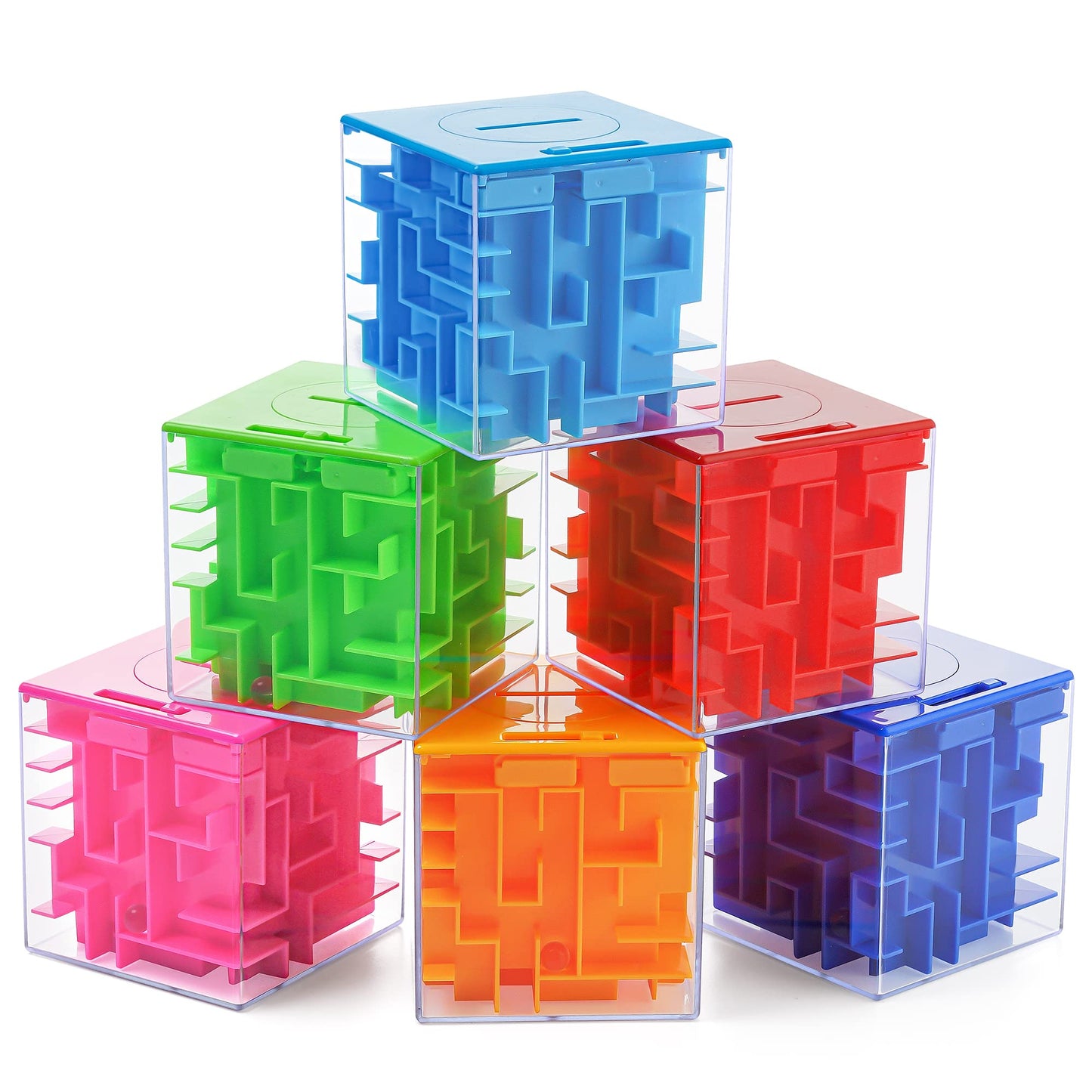 12 Pack Money Maze Puzzle Box for Cash Gift, Fun Ways to Give Money as A Gift, Great for Birthday, Valentine's