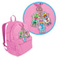 ORB Cuties Keychain Charms Assorted Blind Box Series 2-1 Individual Bubble Keychain Toy - Collectible Themed Animal Figure Charms for Backpacks, Keys