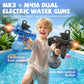 2 Pack Electric Water Guns for Adults, Squirt Guns for Kids with Light Up and Large Capacity, Powerful Water Gun Up to 28-32FT Range for Summer