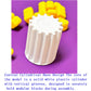 3PCS Creative Plastic Corn 3D Puzzles for Kids (Corn)