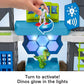 Fisher-Price Imaginext Jurassic World Dinosaur Toys Scan & Glow Dino Playset with Lights & Sounds for Kids Ages 3+ Years