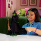 Mattel Universal Wicked Deluxe Elphaba Fashion Doll & Accessories, Movie-Inspired Look with Braided Hair & Posability