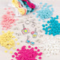 Make It Real - Summer Vibes Heishi Bead Bracelets - DIY Charm Bracelet Making Kit with Case - Friendship Bracelet Kit with Beads, Charms & Thread