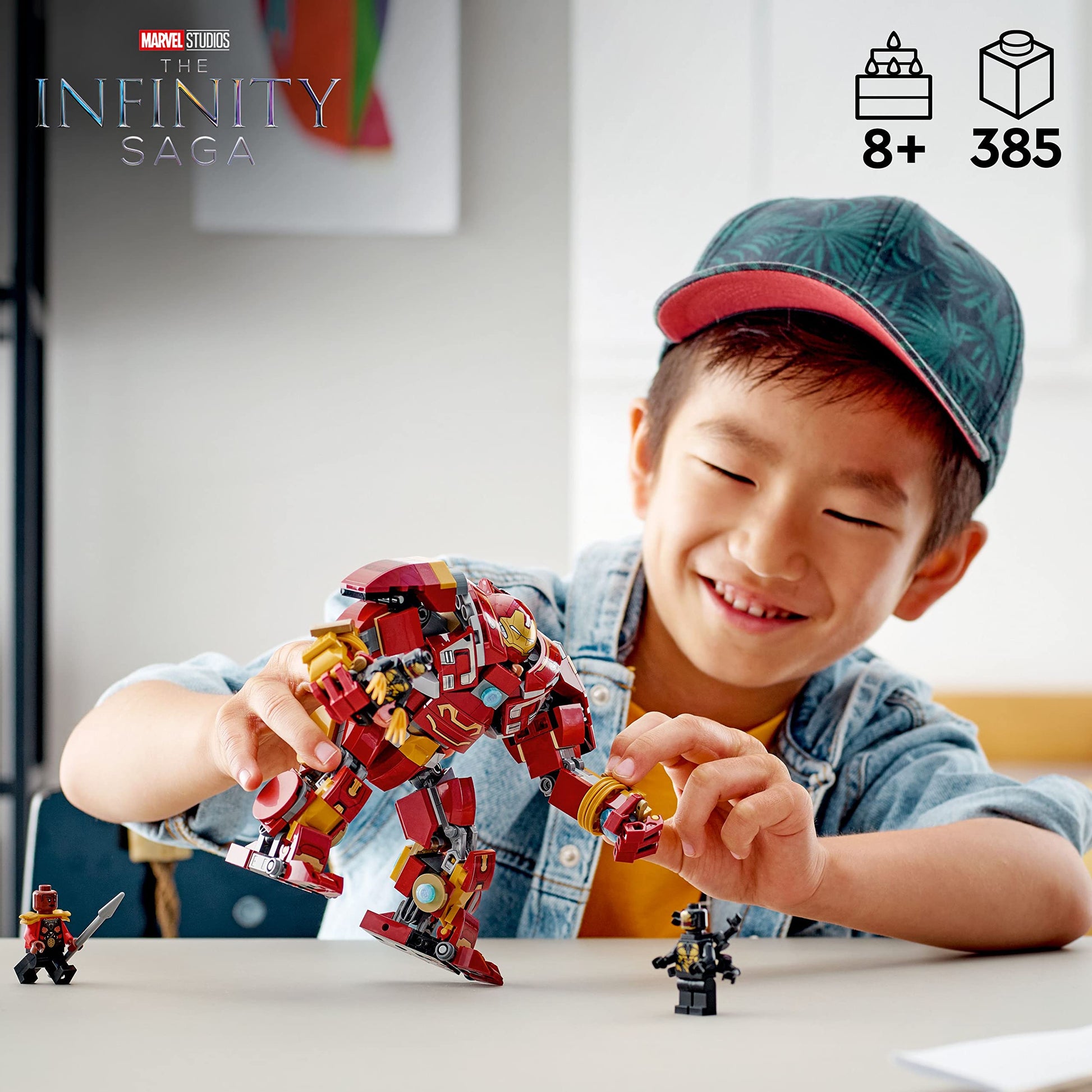 LEGO Marvel The Hulkbuster: The Battle of Wakanda 76247, Action Figure, Buildable Toy with Hulk Bruce Banner Minifigure, Avengers: Infinity War Set