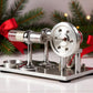 Sunnytech Hot Air Stirling Engine Motor Model Educational Toy Electricity Generator Colorful LED (SC001)