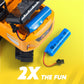 JOYIN Remote Control Excavator Toys for Boys, 2.4Ghz RC Play Excavator with Light, Construction Toys for Boys Birthday Gift 3-5 4-7 8-12 Year Old Kids