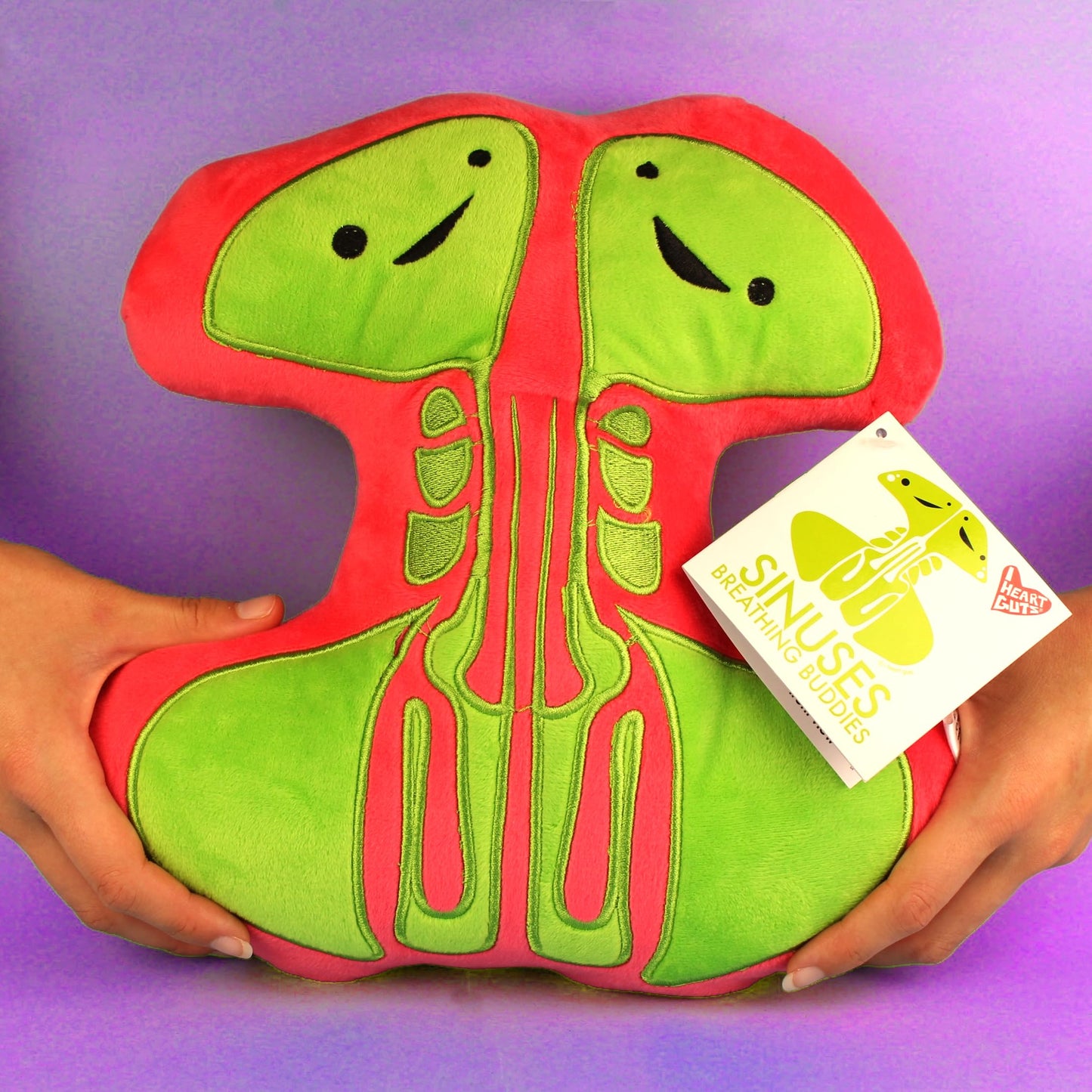 Sinus Plushie - Breathing Buddies - Sinusitis Surgery Gift Pillow