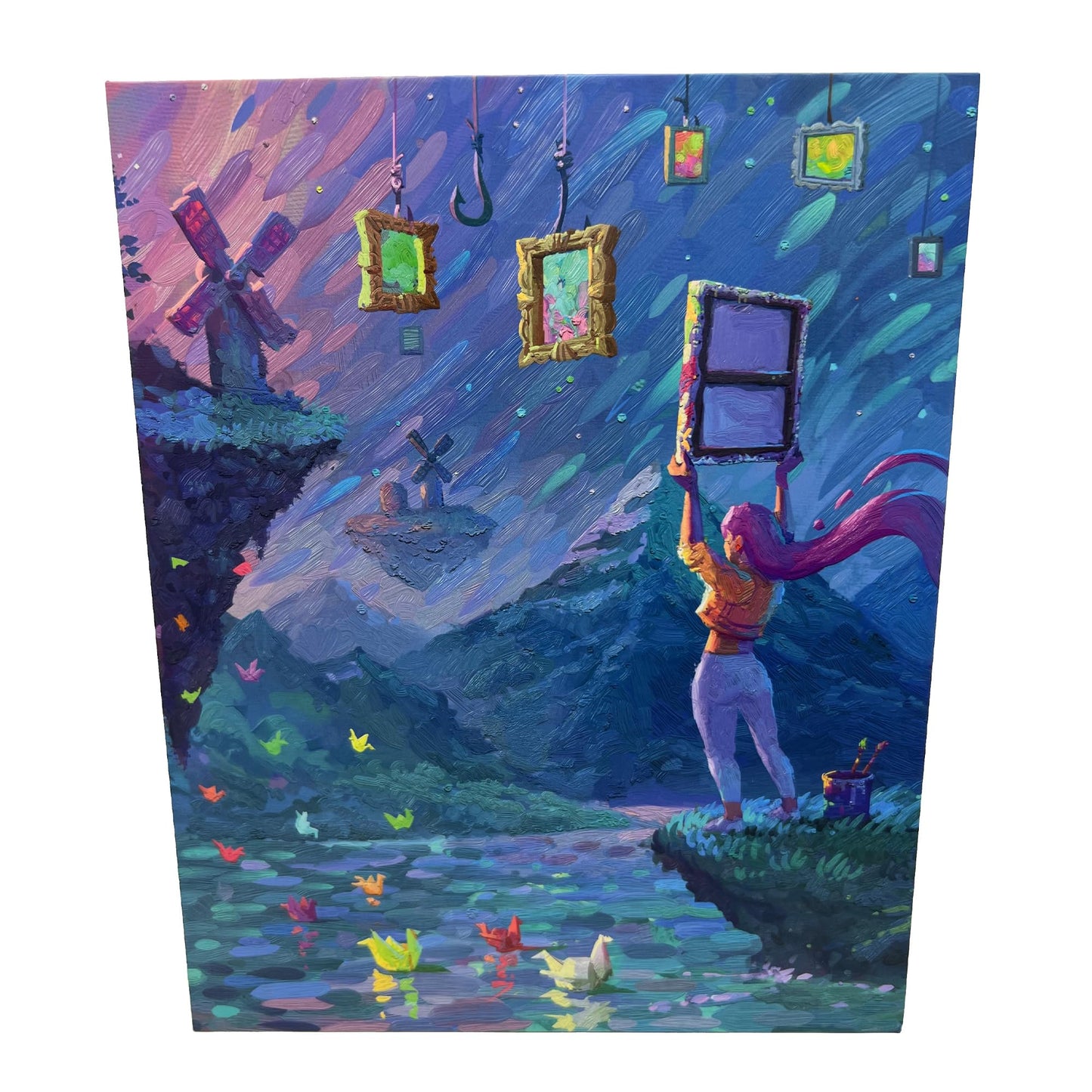 Canvas Finishing Touches Board Game Expansion - Create Stunning Masterpieces. Art Competition and Puzzle Game for Kids & Adults, Ages 14+, 1-5