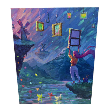 Canvas Finishing Touches Board Game Expansion - Create Stunning Masterpieces. Art Competition and Puzzle Game for Kids & Adults, Ages 14+, 1-5