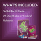 Calliope Roll for It! - Fast Dice Rolling Game of Luck & Strategy for 2-4 Players Ages 8+ | Quick Family Board Game Night Fun - Purple Edition