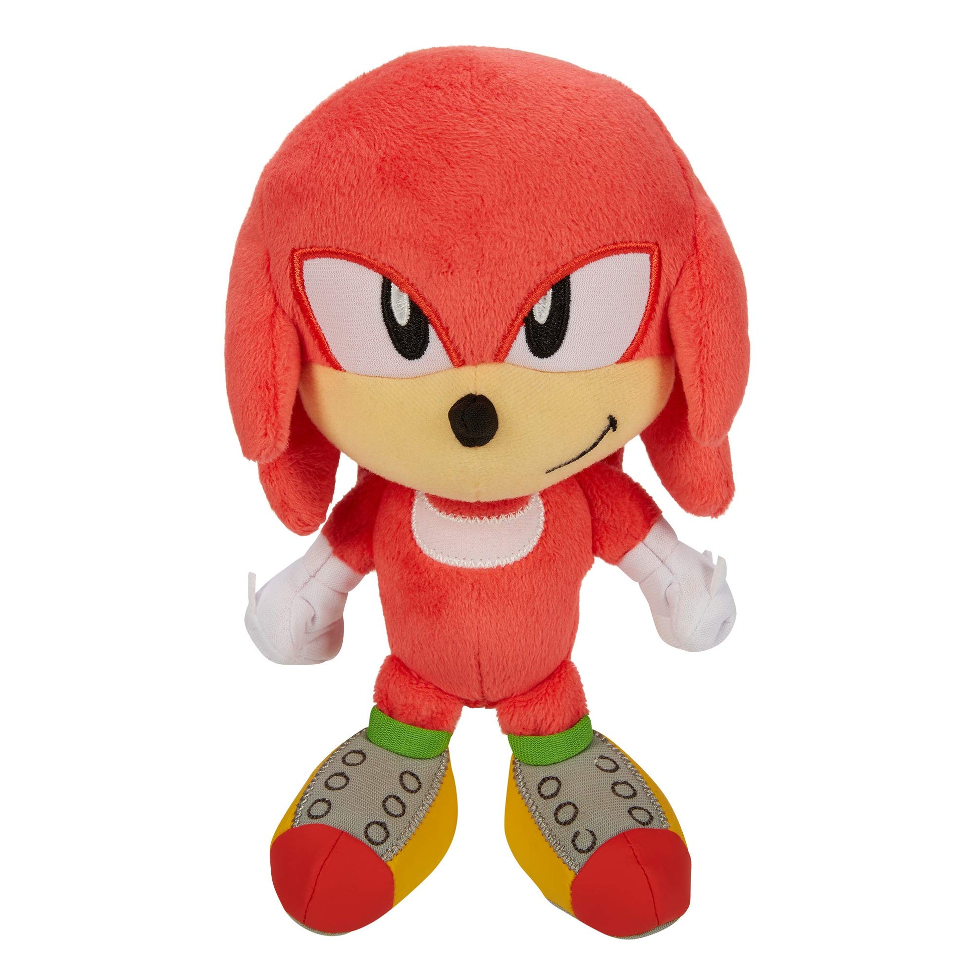 JAKKS Pacific Sonic the Hedgehog Plush 7" Knuckles Figure