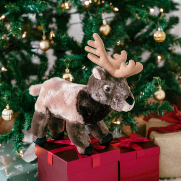 The Petting Zoo Elk Stuffed Animal Plushie, Gifts for Kids, Wild Onez Wildlife Animals, Elk Plush Toy 12 Inches