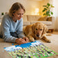 Artnedu Jigsaw Puzzles 1000 Pieces,Dog Jigsaw Puzzle,Puzzles for Adults 1000 Pieces,Adults & Families Difficult Challenging Unique Puzzle