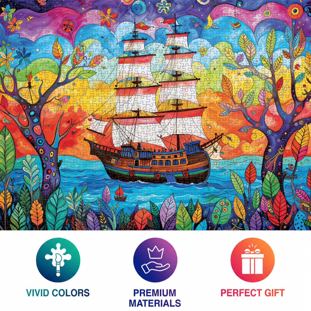Cross & Glory | Jigsaw Puzzles for Adults | Caribbean Treasure Hunt