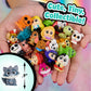 Just Play Disney Doorables Squish’Alots Series 2 Collectible Figures, 1-inch Figurines, 4-6 Figures Inside, Kids Toys for Ages 5 Up