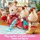 Calico Critters - Laundry & Vacuum Cleaner Set - Dollhouse Furniture & Accessories - Kids Pretend Play Toy, Miniature Dollhouse Accessories Set, Ages