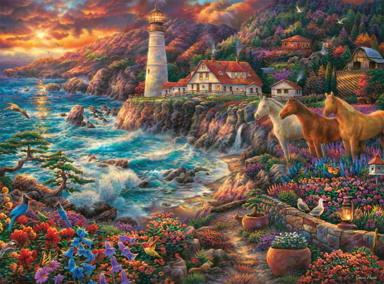 Buffalo Games - Edge of Destiny - 1000 Piece Jigsaw Puzzle for Adults