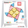 PicassoTiles Magnet Tile Building Blocks Mini Diamond Series Magnetized Toy Travel Size Compact Portable Magnetic Construction Block STEM Sensory Toy