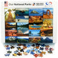 National Parks Puzzle 1000 Piece - Yellowstone, Zion, Acadia & More