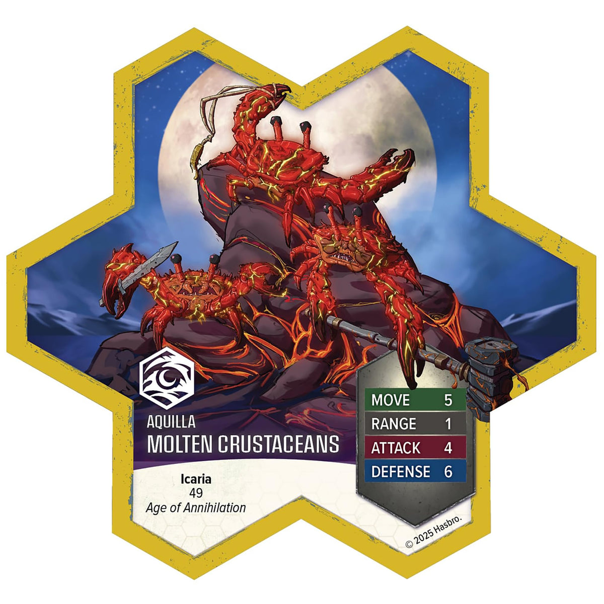 Renegade Game Studios Heroscape Molten Crustaceans & Tanuki Tricksters