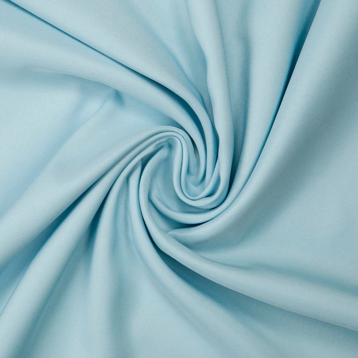 Gee Di Moda Fitted Tablecloth - 72 x 30 Inch Baby Blue Floor-Length Fitted Table Cloth for 6 Foot Rectangle Table, Heavy Duty Washable Fabric