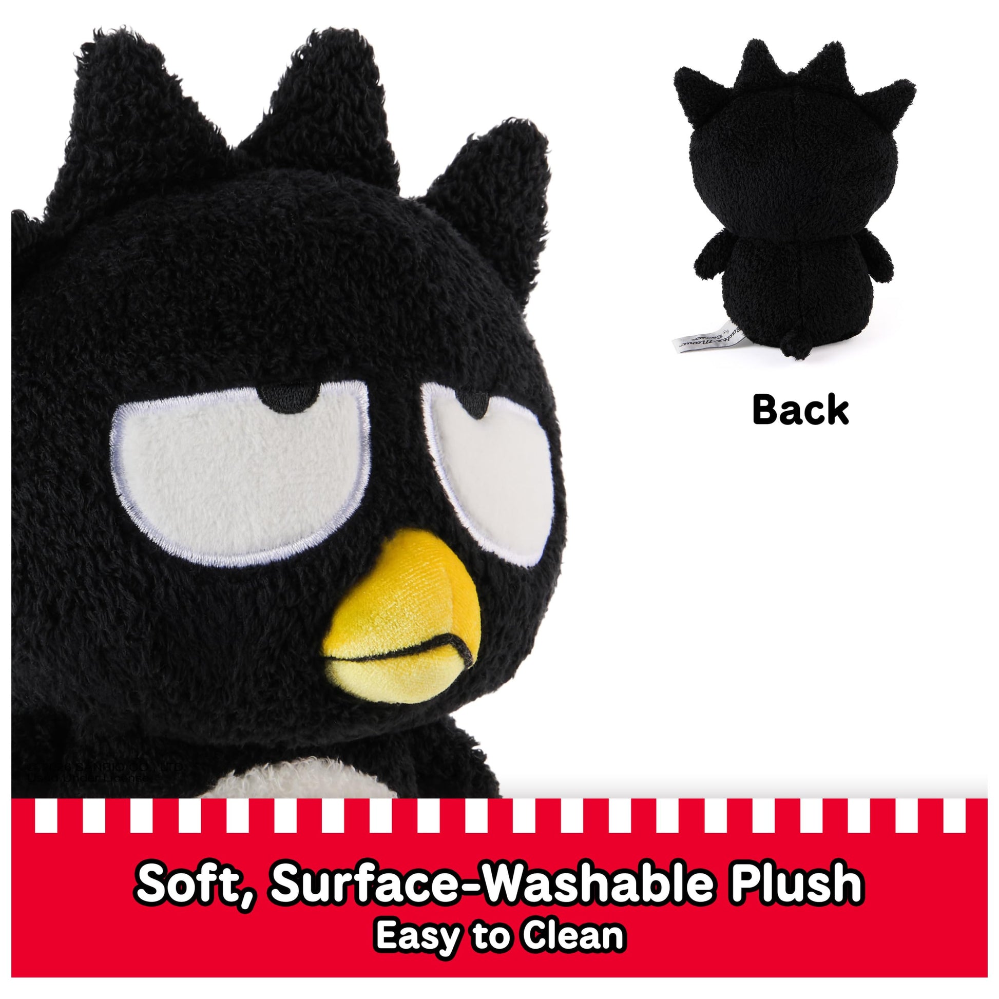 GUND SanrioBad Badtz-Maru 6-Inch Plush Toy for Ages 1+