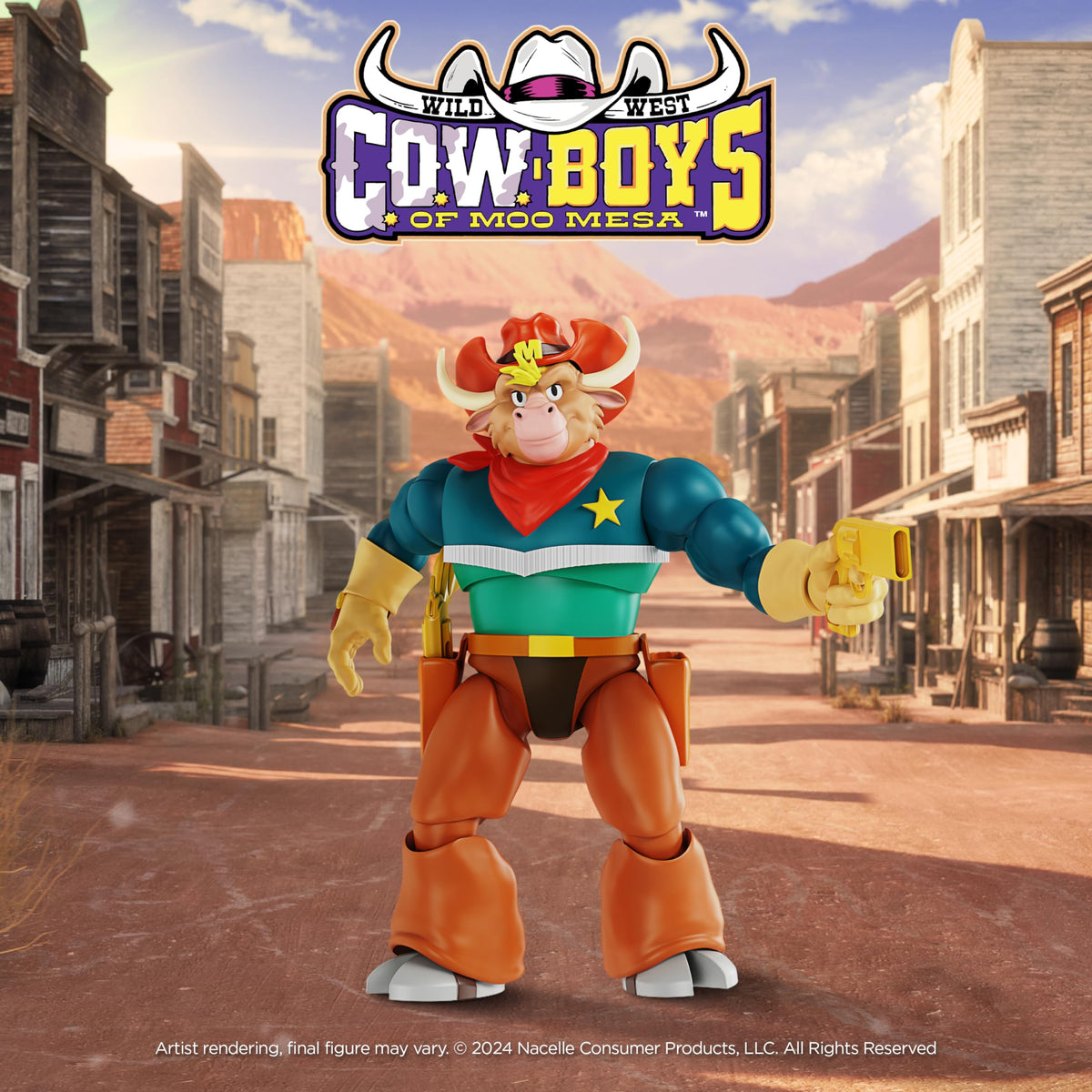 Nacelle Consumer Products C.O.W. Boys of Moo Mesa: Marshal Moo Montana Action Figure
