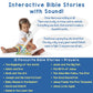 LEARNING BUGS Christian Bible Stories - 13 Stories and Prayers for Little Ones, Musical Books for Toddlers, 28-Button Bible Story Book, Musical Toys