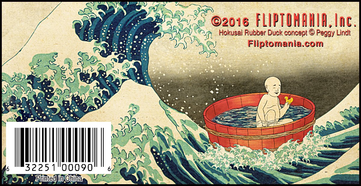 Hokusai Ducky Flipbook for Kids Ages 6-12, Animation Flip Book for Children