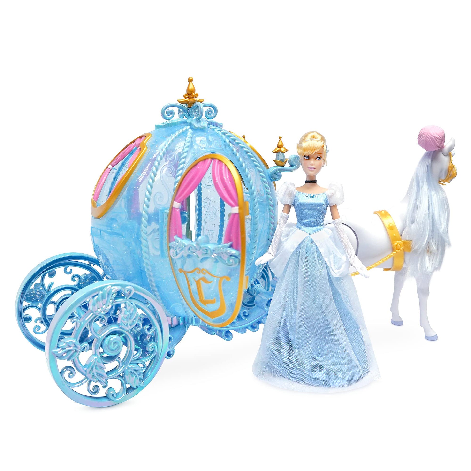 Disney Store Official Cinderella Deluxe Classic Doll Set - Authentic Princess Collection, Featuring Detailed Gown & Accessories, for Kids & Collectors