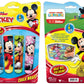 JA-RU Disney Sidewalk Chalk Sticks (1 Pack) Mickey & Minnie. Floor & Board Chalk, Outside Toys Jumbo Chalk, Non-Toxic Washable Art Set, Outdoor