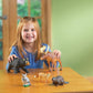 Learning Resources Jumbo Forest Animals - Fine Motor Skills for Children , School Figurines for Kids, Montessori Toddler, Imaginative Play , Party