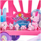 HATCHIMALS - Surprise Family Rainbow Camper Car Playset - Transformable Camper Van for New Adventures with Collectable Hatchimals Figures - Family