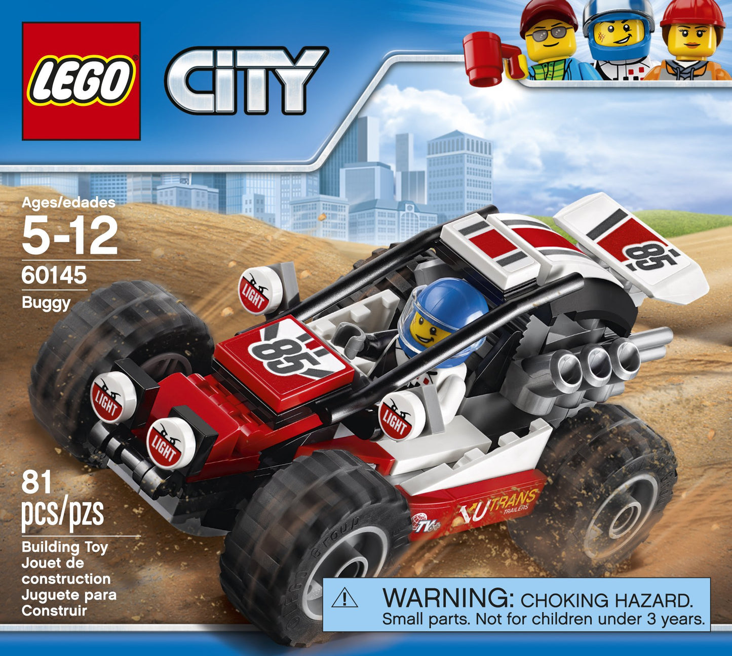 LEGO City Great Vehicles Buggy 60145 Building Kit