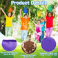 IJRPLM 48 Pcs Bean Bags, Nylon Cornhole Bean Bags, 2.5” x 2.5”, Colorful