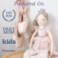 MON AMI Olivia The Princess 22-Inch Plush Doll, Soft Stuffed Toy Girls