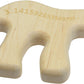 Pi Shaped Maple Teether - Made in USA