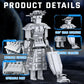 Mega Maid Spaceball I Creative Building Set with Mini Eagle 5, Space Movie Car Robot Model Building Kit, Christmas Birthday Toy Gift for Fans Teens