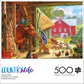 Buffalo Games - Farm Scenic - 500 Piece Jigsaw Puzzle for Adults