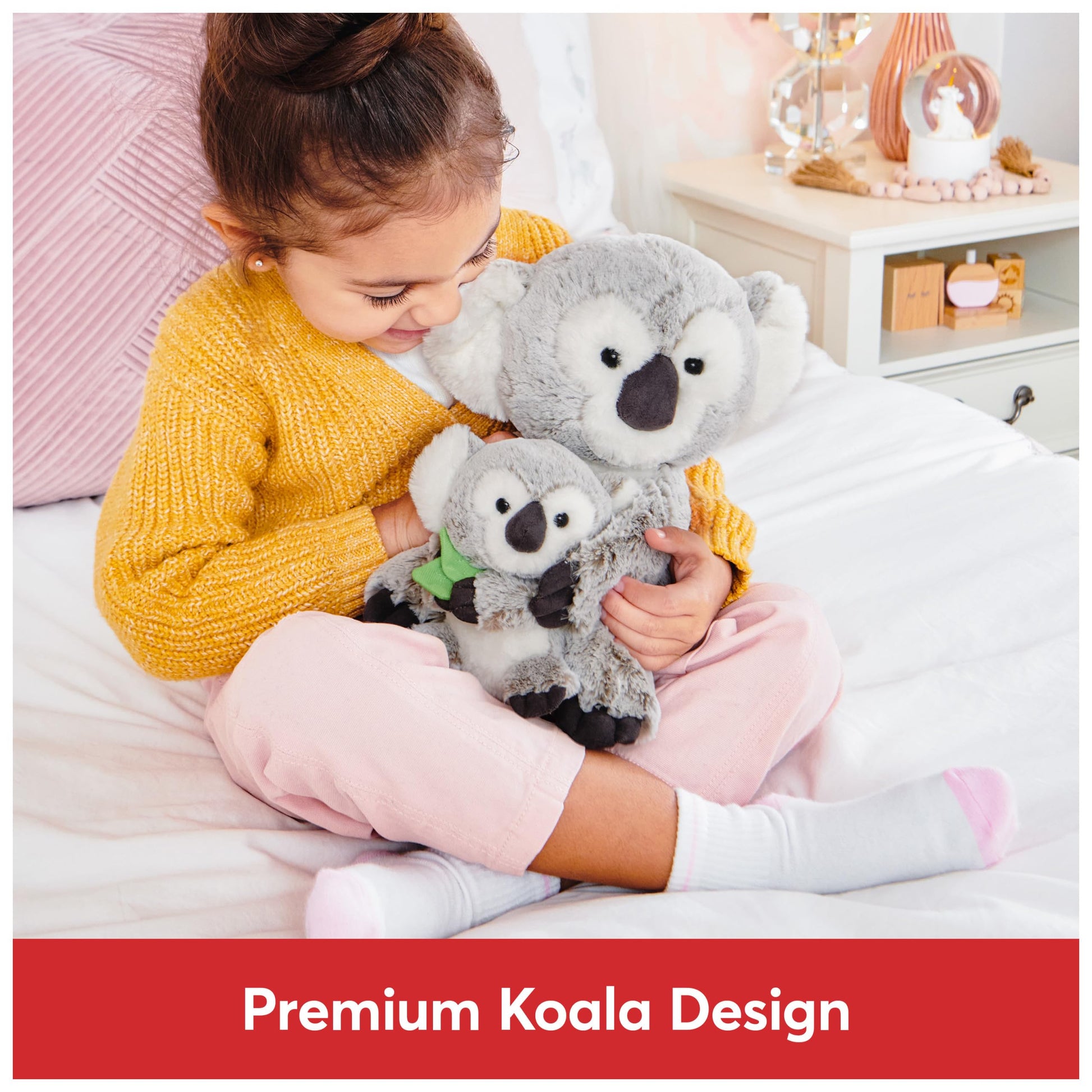 GUND Zozo 10-Inch Koala with Joey 2-in-1 Plush Toys for Ages 0+
